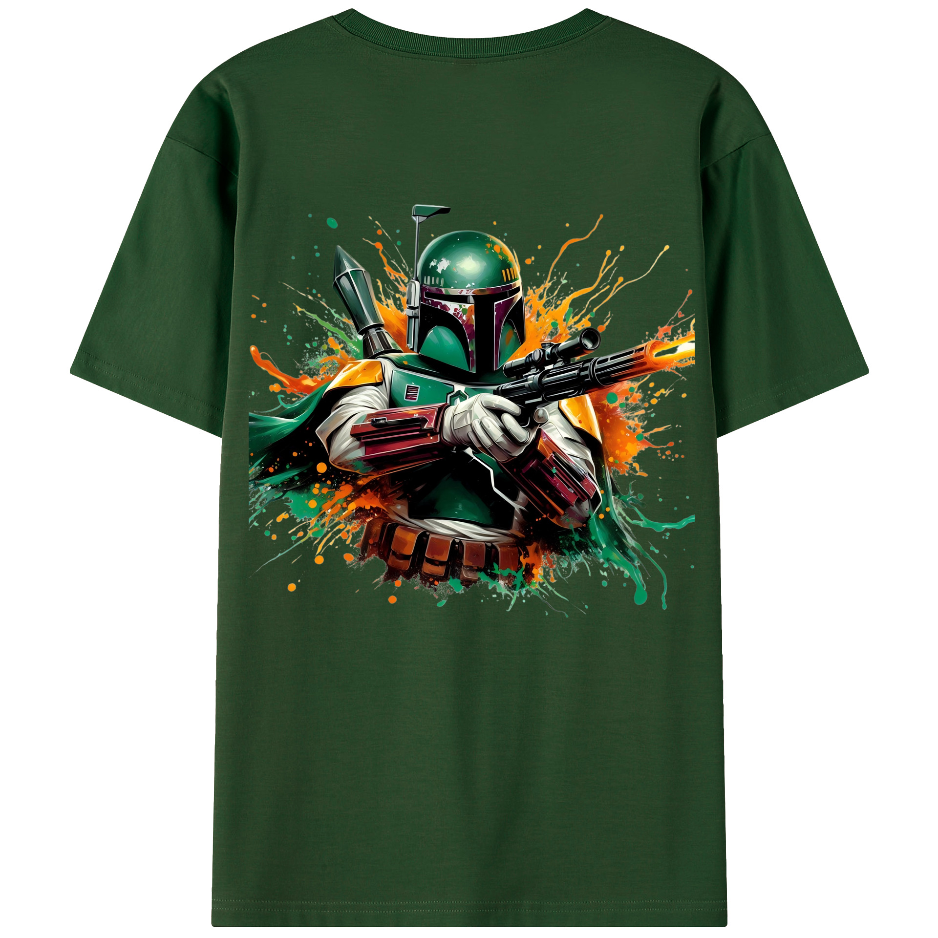 （画像用） スター・ウォーズ Star Wars 綿100％半袖Tシャツ（背面プリント）